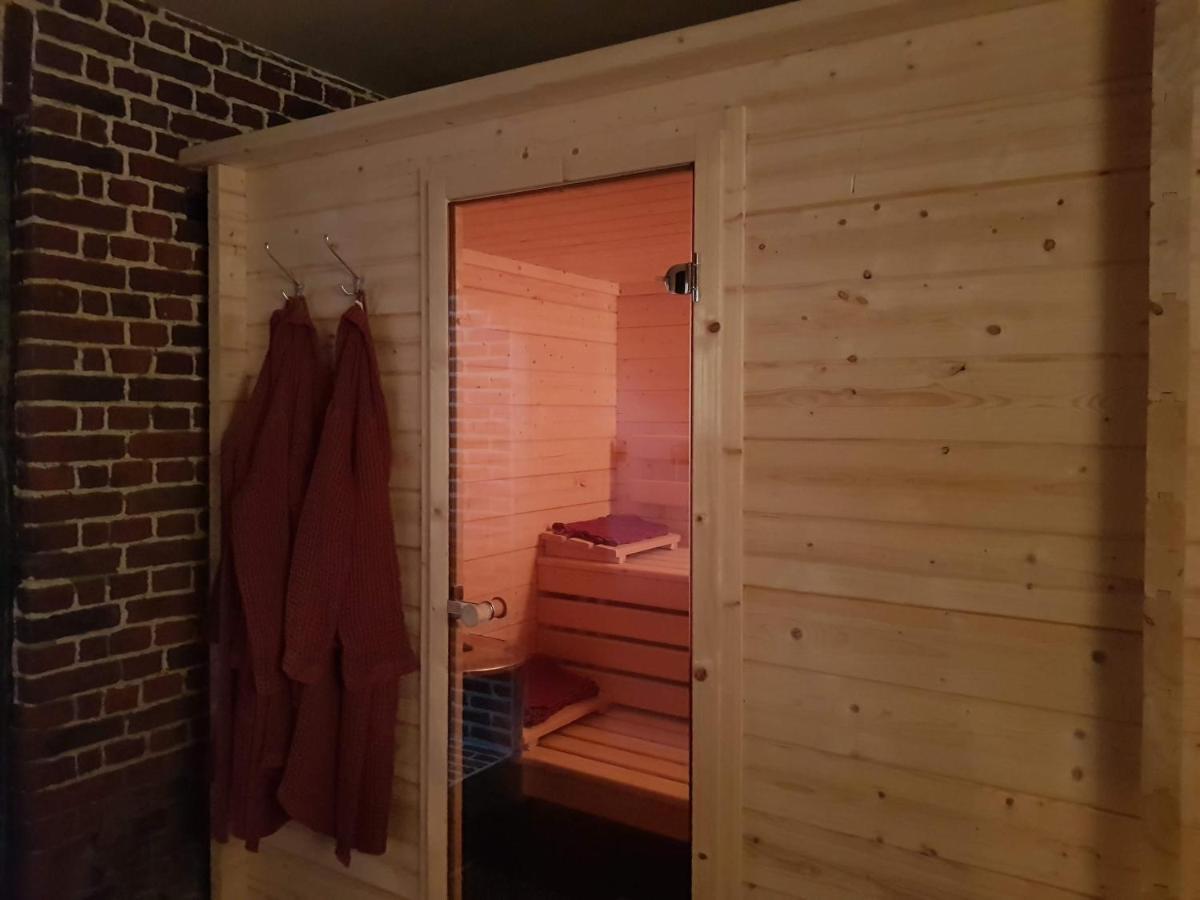 Au Soleil Vert - Chambre De Charme Avec Spa Et Sauna Prives Zeggers-Cappel Dış mekan fotoğraf